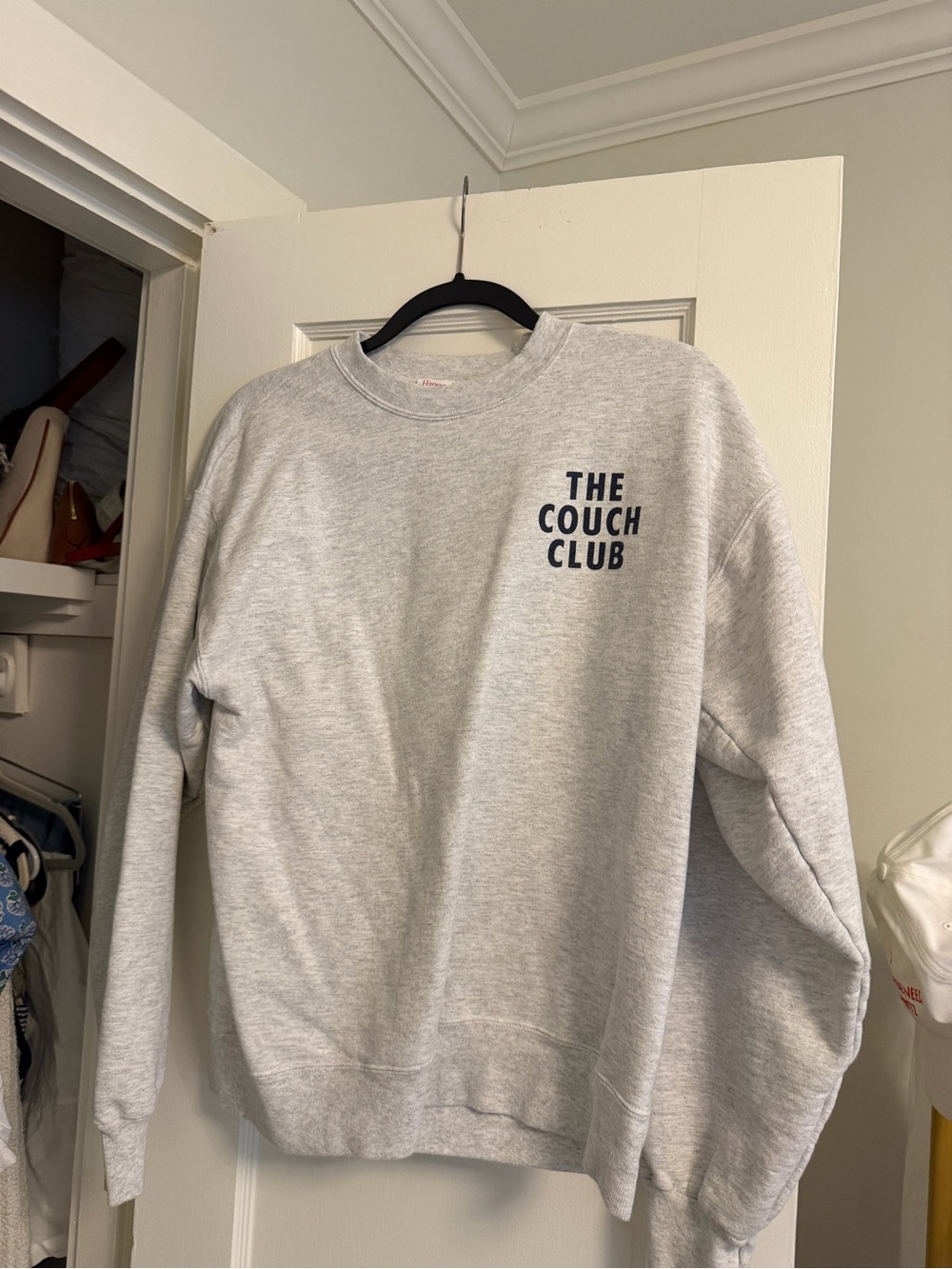 The Couch Club Grey Crewneck Sweatshirt